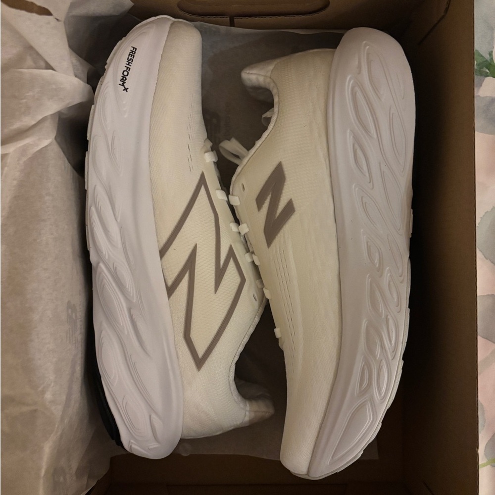 White Athletic Sneakers